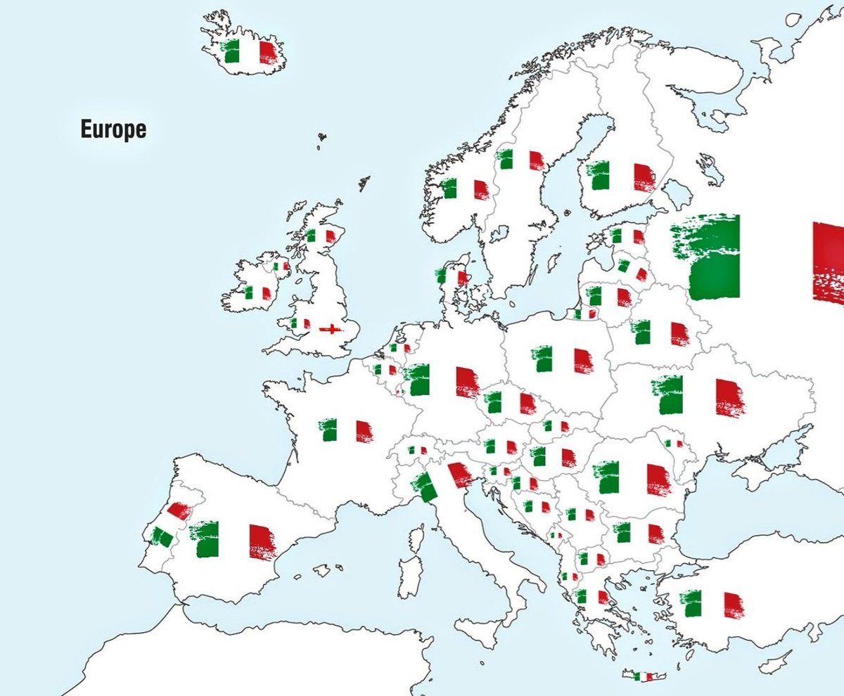 Europe this evening 
#Euro2020Final 
#ITAENG 
#ItsComingRome