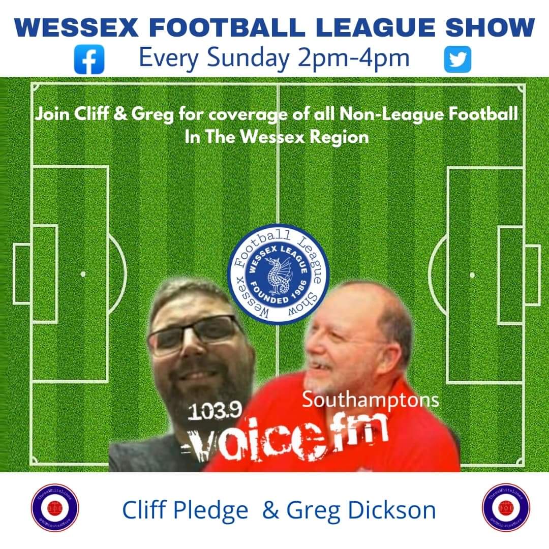 Today's @FlWessex #itscominghome @2pm join @CliffPledge @sholingfcsec 
In the show we will look at tonight's game with @JPierreM23 @H_Deaconmedia @J_Smithy96 
Then we will talk to @WhiteleyWFC manager Steve Thomas and @theterras Robbie Yates also of  @BTSBmth 
#letsgetyouhome