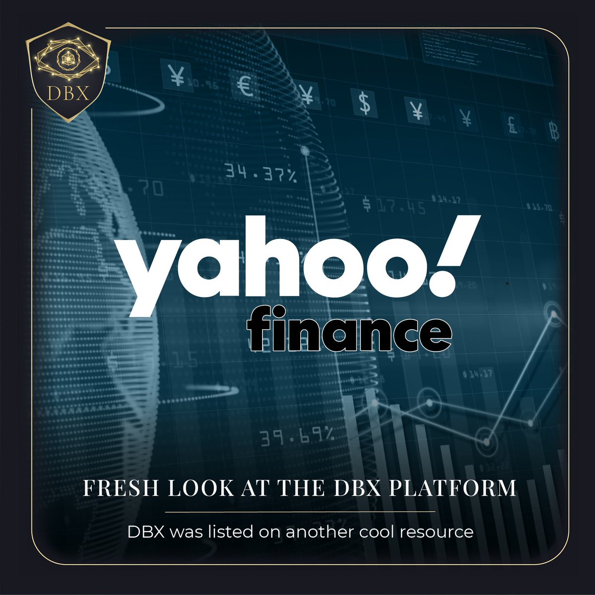📝What will change with the development of the DBX platform and why the basic principles of DeFi will contribute to the financial stability  of the positions for any kind of  user — read in Yahoo finance.

Keep money and good luck with DBX ;)… t2p.pw/Cq1BAWRXYw