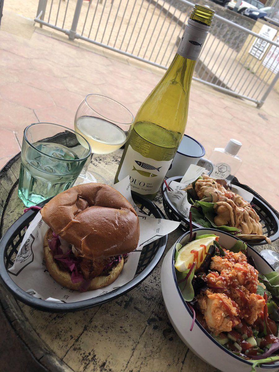 McLornan's tweet photo. BYO @nativeseafood 
in the same town as 
@SuperValuNI Portstewart Wine Shop 
😁🦞🐙🐟 💫 #happyboy #seafood #winematching #heaven https://t.co/vMdwIfQFRy