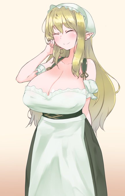 人妻エルフ(お手伝いさん)です 