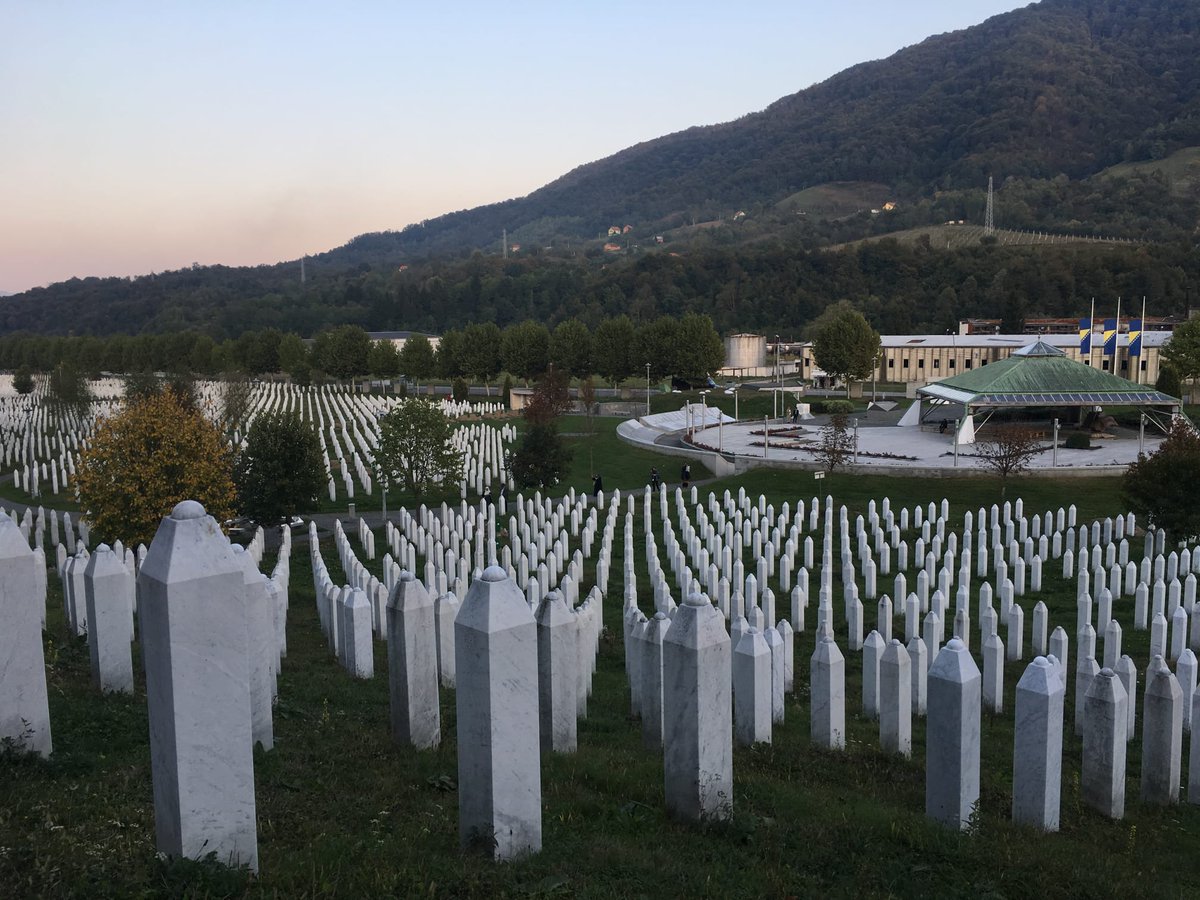 Remembering the genocide that took place in the days leading up to 11th July 1995 in and around Srebrenica, Bosnia &amp; Herzegovina, when more than 8000 Bosniak men and boys were killed. As remains continue to be found, they are formally buried every July 11th. <a href="/SrebrenicaUK/">Remembering Srebrenica</a>