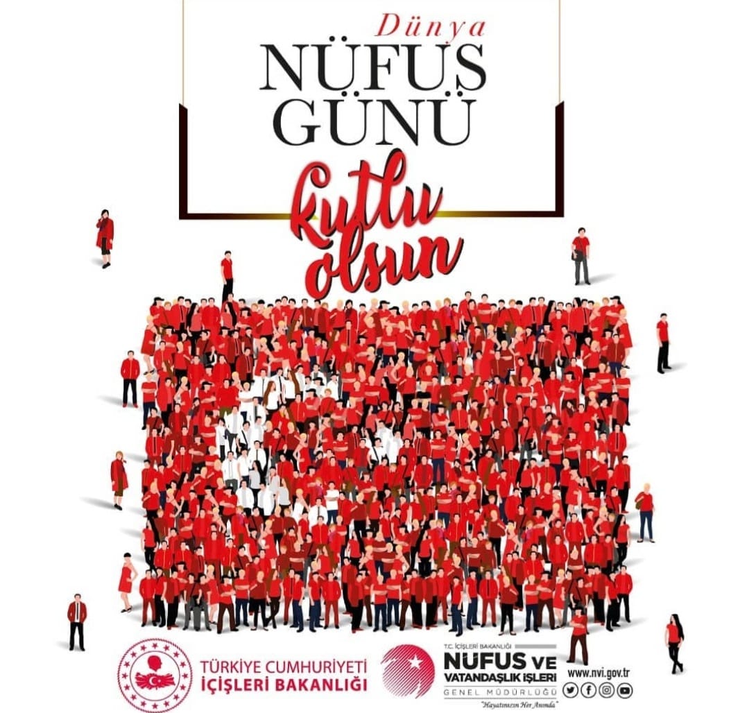 Geçmişin hafızasını tutan, Hayatı kolaylaştıran hizmetleri ile geleceğe ışık tutan, mesai mefhumu gözetmeksizin #HayatınızınHerAnında olmayı başaran tüm mesai arkadaşlarımızın 11 Temmuz #DünyaNüfusGünü kutlu olsun.
<a href="/sefikaygol/">Şefik AYGÖL</a>
<a href="/hmetebuhara/">Hüdayar Mete BUHARA</a>
<a href="/MustafaGungorlu/">Mustafa GÜNGÖRLÜ</a>
<a href="/BirglKAYMAZ2/">Birgül KAYMAZ</a>