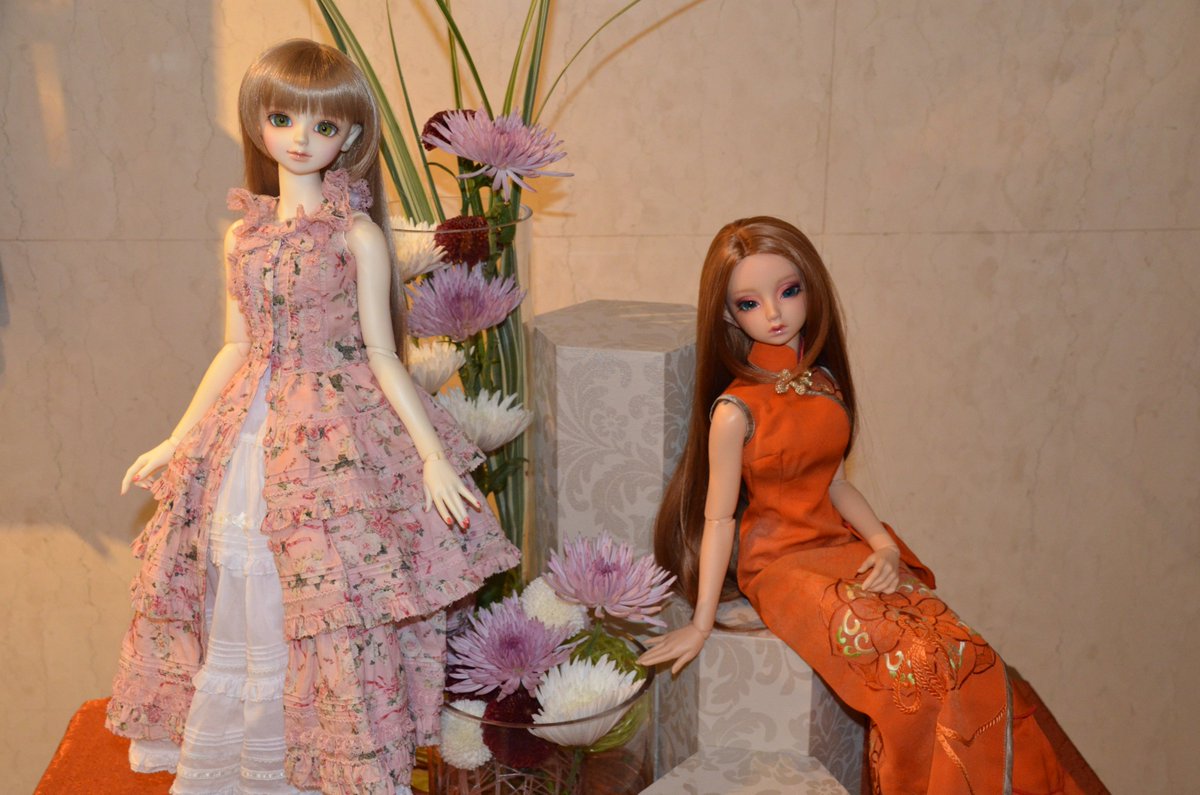 dolls_riz's tweet photo. 四季の華の会-菊+桔梗と天使の里祇園祭で賑やかで楽しく撮影出来ました( ꈍᴗꈍ)天気は曇りでしたが雨降らなくて良かったです。
#SD_f_46 #SD46番 #PINKHOUSE #SD_f_62 #SD62番 #スーパードルフィー #天使の里 https://t.co/mIOj8aXz1Y