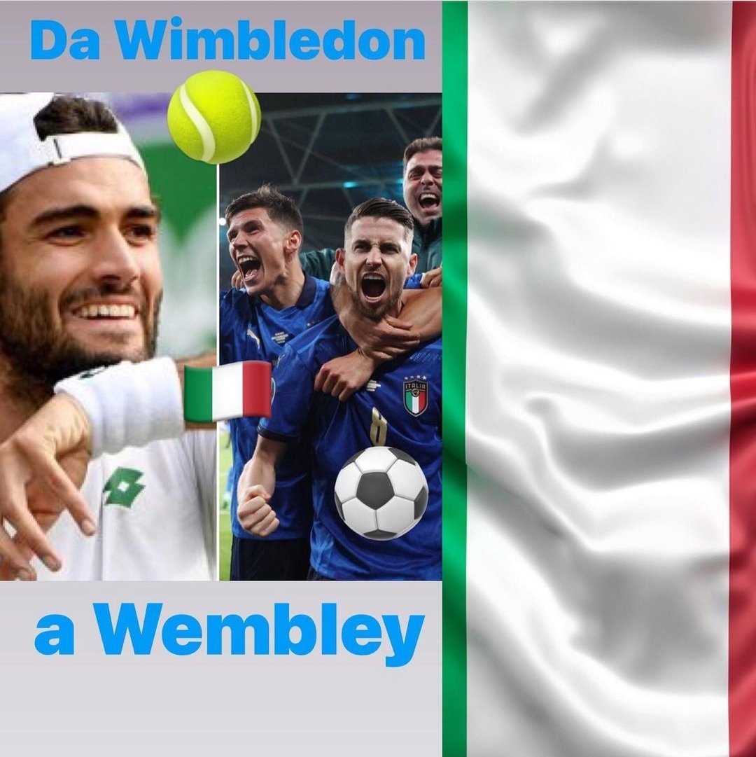 Alla conquista di #Londra 
Da #WembleyFinal ⚽️ 
a #WimbledonFinal 🎾