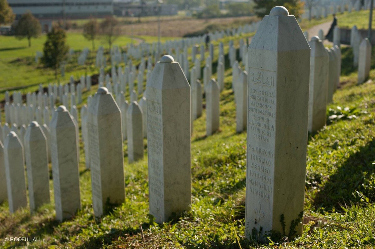 Twenty six years ago, a genocide took place in Bosnia. Fifty years after the Holocaust, more than 8,000 people were murdered in Srebrenica. We will remember them and all of the victims of Bosnian genocide. #Srebrenica26