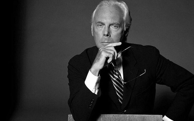  The difference between style and fashion is quality. Happy birthday, Giorgio Armani! 