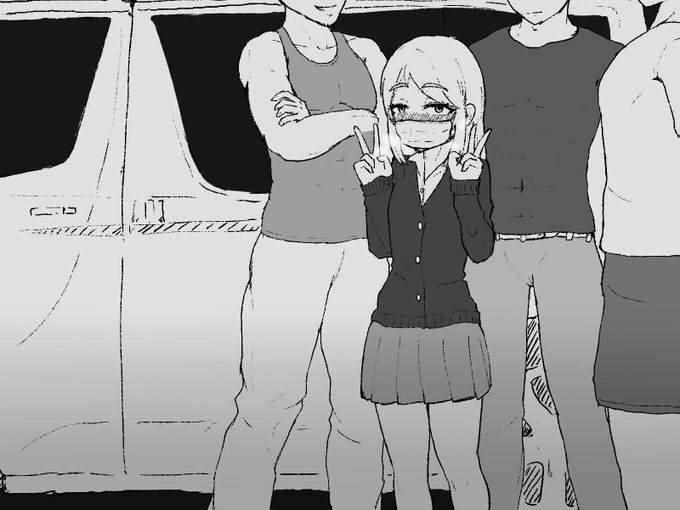 破滅願望持ちのありうむちゃん(@foxallium)のえっちな絵を描きました
自分の意志で逃げ場のない車に乗り込む女の子…かわいいね…

pixivで続き見れます
https://t.co/ZnhjZkeZuL 