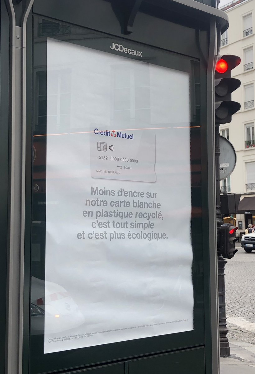clemscherrer's tweet photo. Quand tu décides de cramer les mini-économies d’encre de ton micro-engagement environnemental dans une maxi-campagne pour le faire connaître. L’écologie qui force en action. https://t.co/DATqdhMF7T
