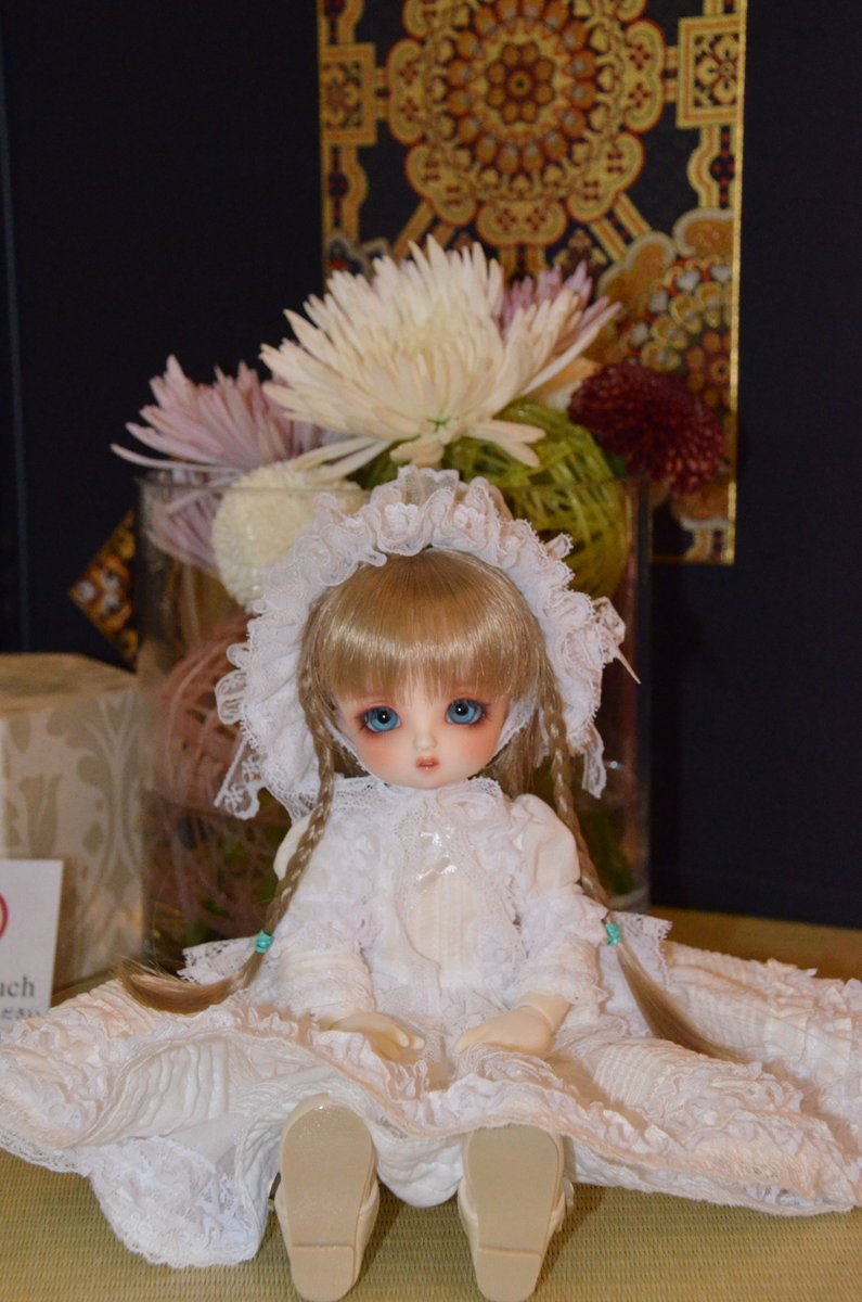 dolls_riz's tweet photo. 異国分化を楽しんでるお姫様感(*´ω｀*)今後小さい子用の着物か袴用意してあげたいです✨
#幼SD #幼SDルルー #スーパードルフィー #天使の里 https://t.co/9TEvOkDjeY