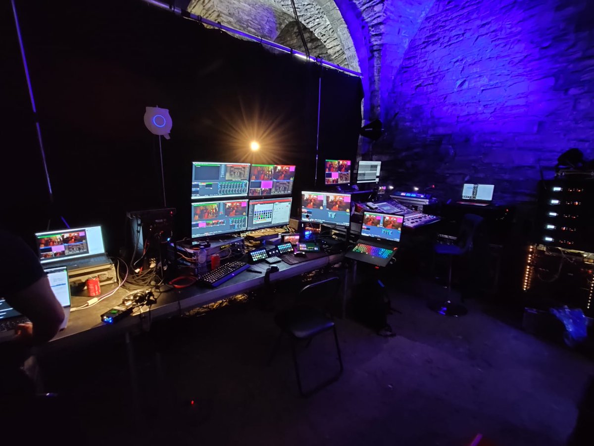 TechTaylor's tweet image. It's been an awesome week working for @dreamtek  as the TD as well as providing crew and equipment to deliver #PanelFromHell3 for @larianstudios in Gent Belgium.  Watch it here: bit.ly/3xtRjT8
#vmix #production #streaming #bitfocuscompanion #blackmagicdesign