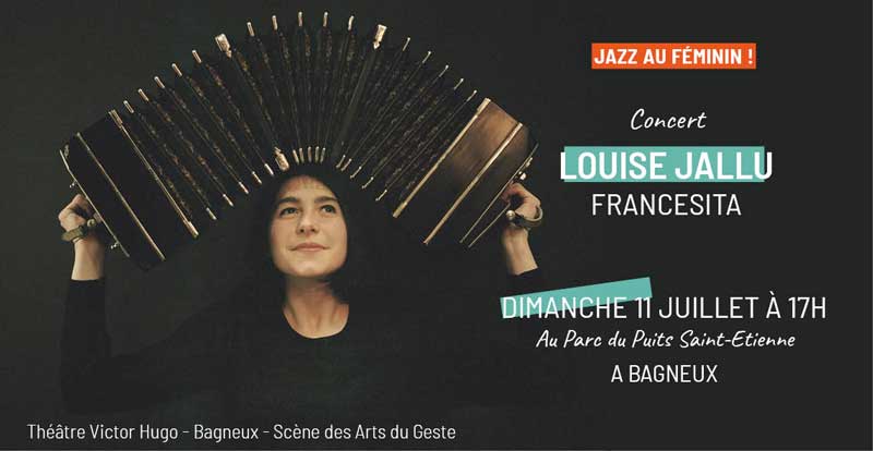 Après un concert superbe hier au Parc Floral de Paris, <a href="/JalluLouise/">Louise Jallu</a> sera de nouveau sur scène à 17h00, à Bagneux, au Parc du Puits St-Etienne (accès libre). Louise Jallu est sur la route des plus beaux #concerts de l'été <a href="/Coloreprod/">Colore</a> ; suivez-la !