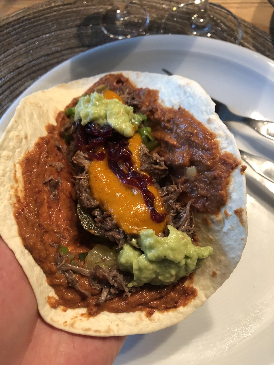 mdago87's tweet photo. Taco night ๐ฒ๐ฝ๐ฎ๐#beefbarbacoa #tequila #patron #lime #pineapple #guacamole #redwineonions #beanssalsa #coriander #chilisalsa #jalapenos #delicious #enjoy #friends #saturday #weekend ๐๐ผ๐๐ผ https://t.co/GZJQBwSu6x