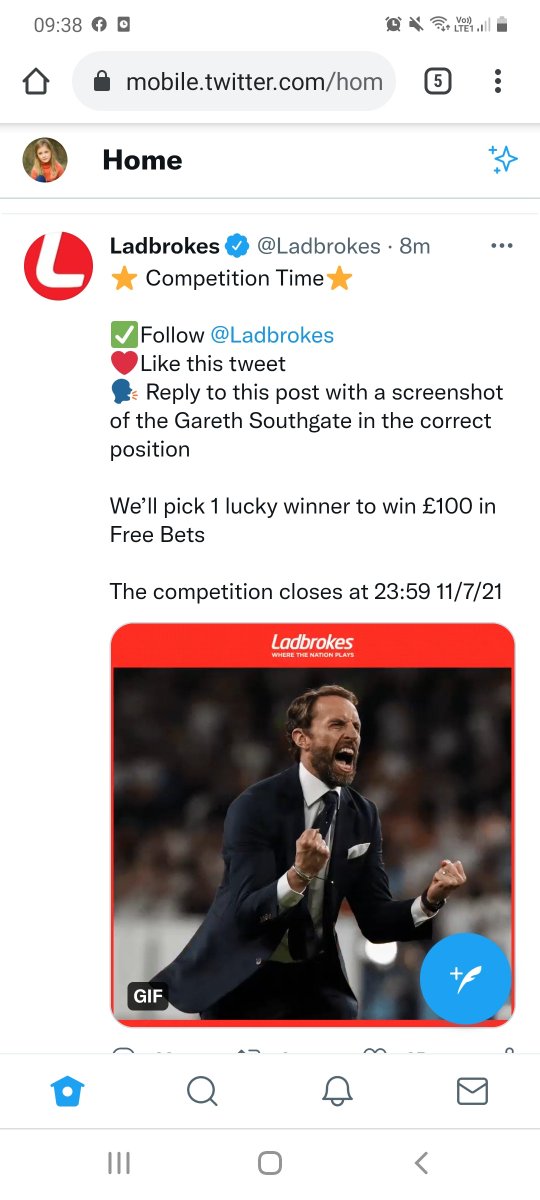 gemfinjake's tweet photo. @Ladbrokes https://t.co/oQTaVdvdUz