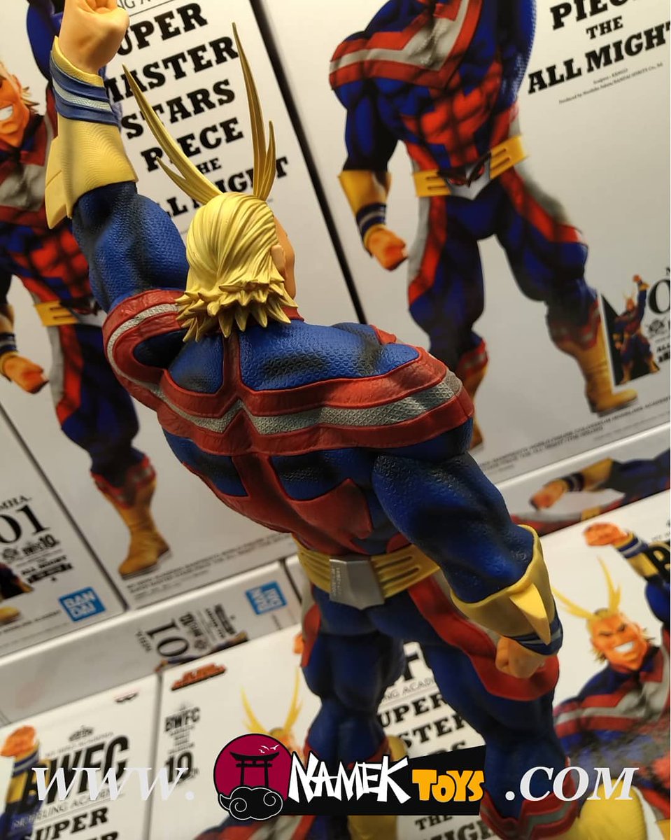 namektoys's tweet photo. 📸 🔥 NEWS / UNBOXING 🔥 📸
➡ Codes promo 5% 10% 15%.
➡ https://t.co/EM5YJKK9Lh
All Might, collection SMSP x BWFC The Brush. (plus de photos sur notre FB et IG)
#supermasterstarspiece #smsp #bwfc #modelingacademy #myheroacademia #allmight #thebrush #namektoys #codepromo https://t.co/8zbZYZv69n