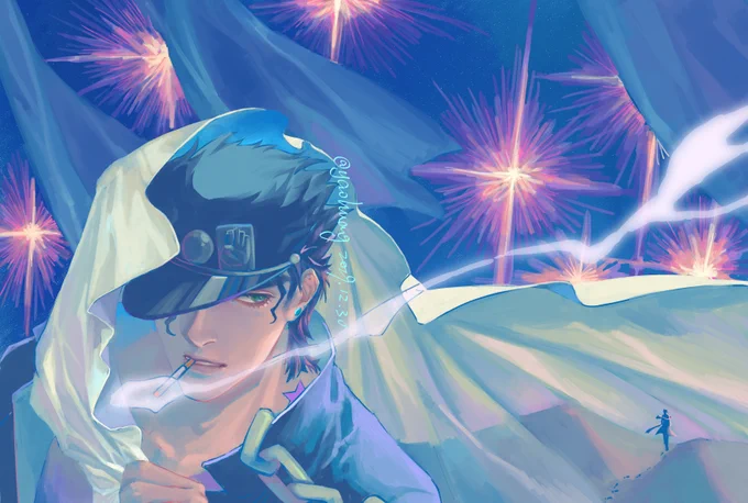 #ジョジョ #JOJO #jjba #空条承太郎 思念的情绪 