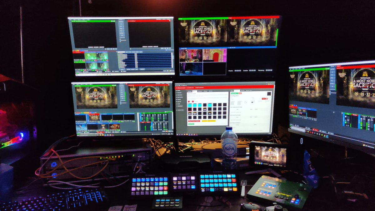 TechTaylor's tweet image. It's been an awesome week working for @dreamtek  as the TD as well as providing crew and equipment to deliver #PanelFromHell3 for @larianstudios in Gent Belgium.  Watch it here: bit.ly/3xtRjT8
#vmix #production #streaming #bitfocuscompanion #blackmagicdesign