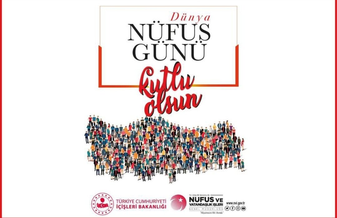 Emek verdiğim, Ekmeğini yediğim Nüfus teşkilatının bir mensubu olmaktan onur ve gurur duyuyorum.
#İyikiNüfusçuyuz
#11TemmuzDünyaNüfusGünü
#NüfusAilesi
<a href="/suleymansoylu/">Süleyman Soylu</a> <a href="/sefikaygol/">Şefik AYGÖL</a> @fndkocabiyik <a href="/Huriyeakyol10/">Huriye Akyol</a> <a href="/TCNufus/">Nüfus ve Vatandaşlık İşleri Genel Müdürlüğü</a> <a href="/usakvaliligi/">TC_UsakValiligi</a> <a href="/UsakNufus/">Uşak İl Nüfus ve Vatandaşlık Müdürlüğü</a> <a href="/IlceUsak/">Uşak Merkez İlçe Nüfus Müdürlüğü</a>