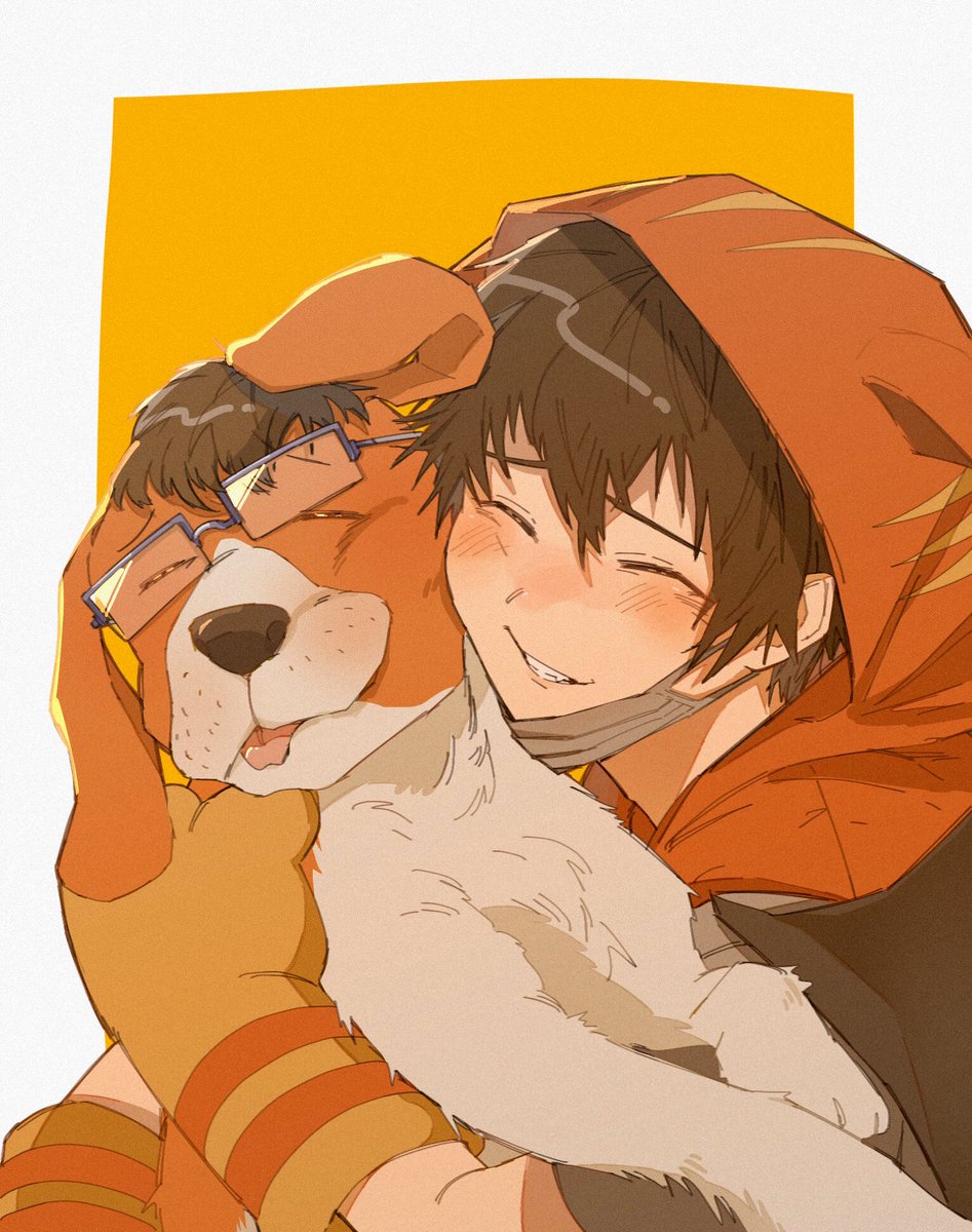 RT @aaasssddd_0: #キミガシネ ハヤサカ(犬)とギンくん