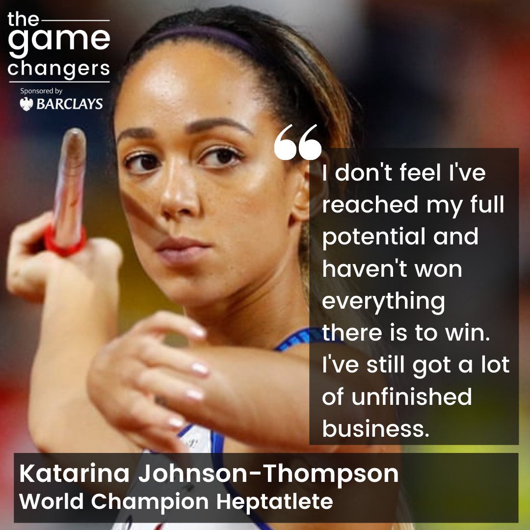 🔊Katarina @JohnsonThompson still has 'a lot of unfinished business'... Listen to her full epsidoe her and hit subscribe so you never miss a beat: ow.ly/cCPo50Fr7XG Supported by @BarclaysUK @BarclaysFooty @BarclaysFAWSL 💜 #gamechangers #womenssport #unfinishedbusiness