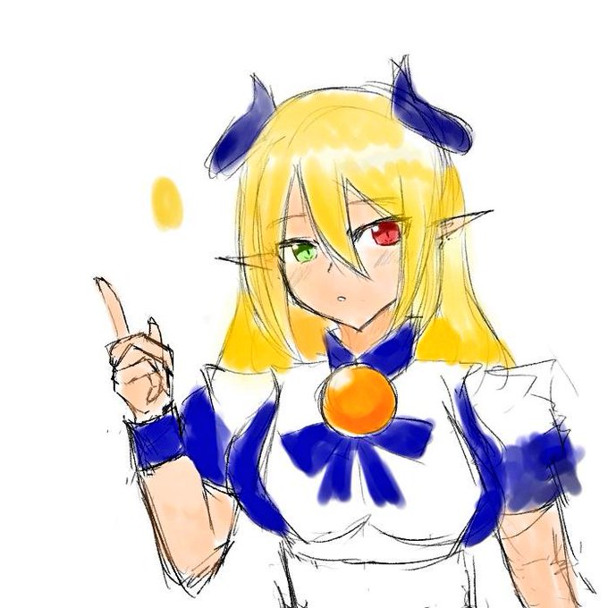 #絵師さんと繋がりたい
オリキャラちゃんです
色塗りも頑張ってみました
(呟き直しです) 