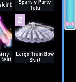 stacysucks1's tweet photo. Trading Large Train Bow Skirt 
LF: high demands, low tier halos
NLF: low demands or sets
Maybe diamonds Idk depends
Offer away! :) https://t.co/ChLTlfiJig