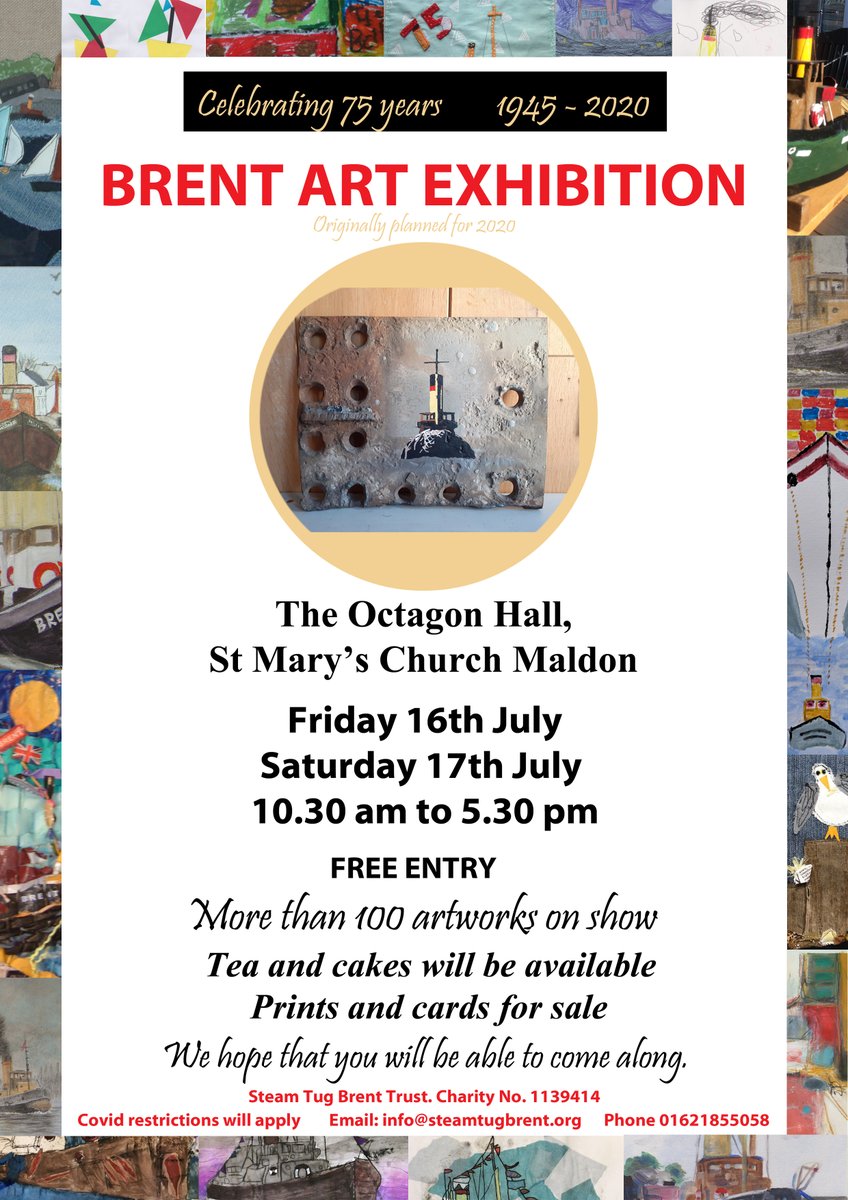 If you're in #Maldon next weekend, then visiting our exhibition is a must!