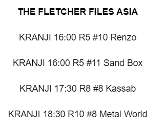 littlebirdietv's tweet photo. #TheFletcherFiles ππ°πΈπ¬
Huge weekend in Asia for Fletch. #Printing π΅
3 winners HK today - Gluck Racer $4.40+, Green Envy$7+, Drops Of God $1.90+
2 Singapore yesterday - Renzo$5.5+, Metal World $5.5+
Last 6 meetings for the season only $55.
https://t.co/MqfstUd6TA https://t.co/uUMpCe5HAs