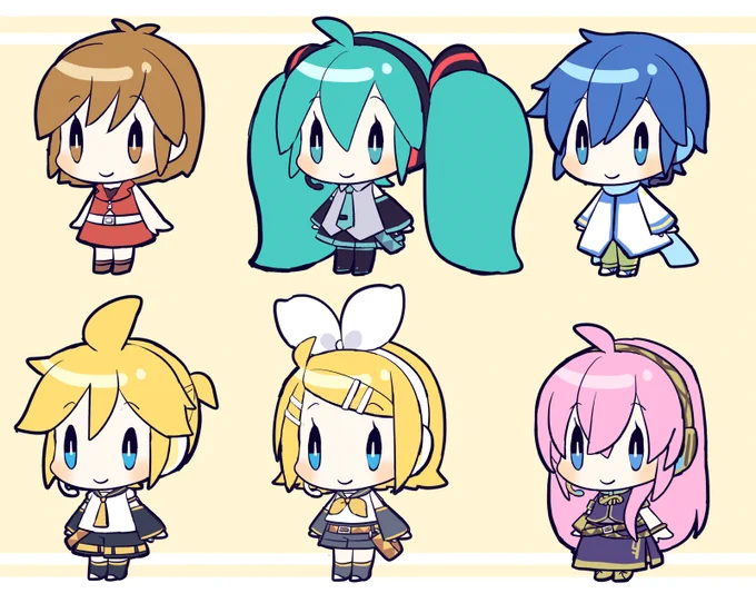 ちょっと調整して6人にした 