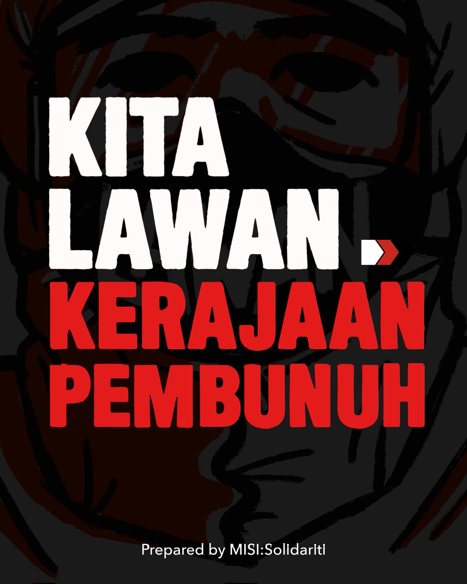 MSolidariti's tweet photo. 1/ Kita #Lawan Kerajaan Pembunuh. 

Our fight continues today, tomorrow and every day the government lets the Rakyat suffer. https://t.co/Uy5MN3Y2uL