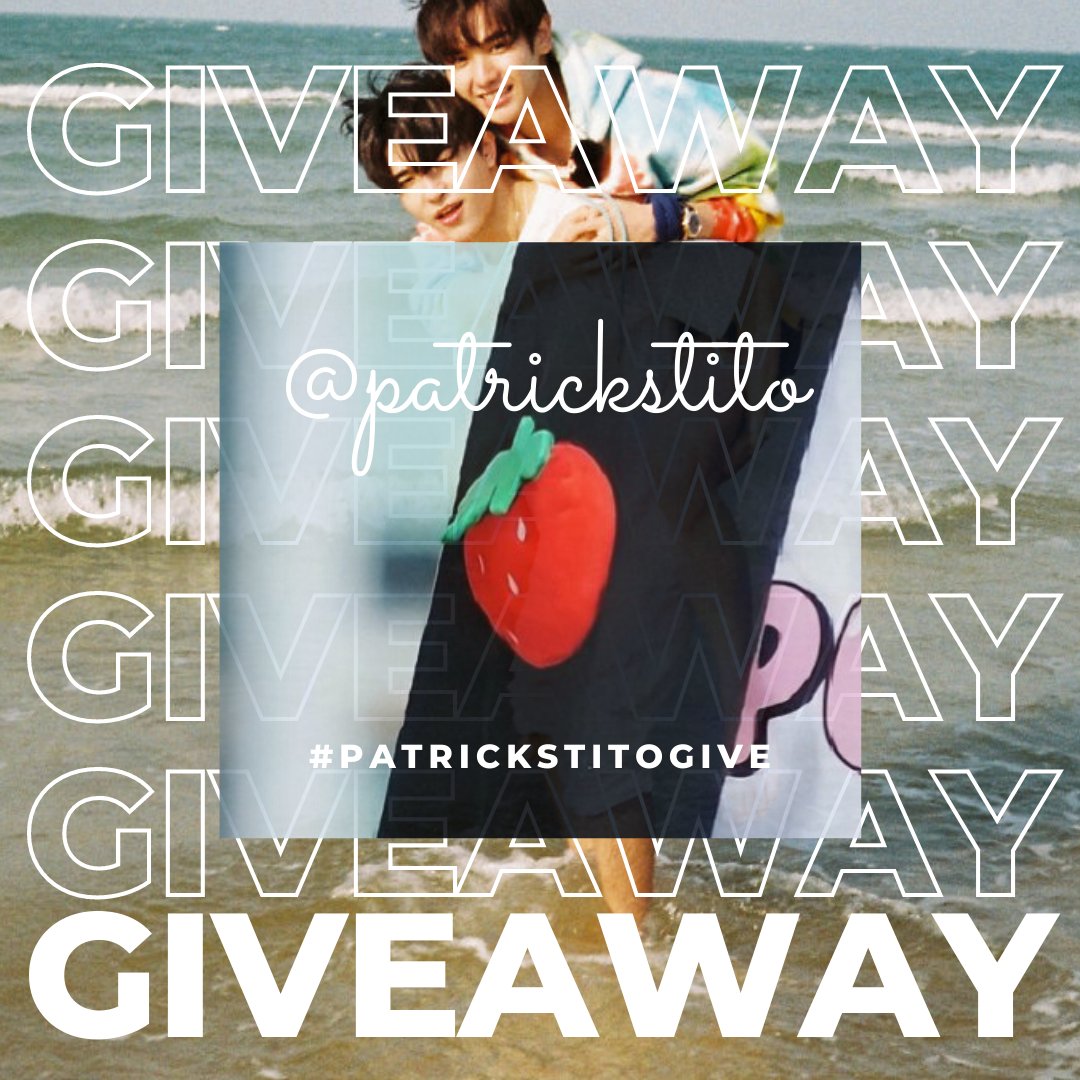 patrickstito's tweet photo. Nine Kornchid Birthday
PH ๐ต๐ญ GIVEAWAY
How?
1. Follow @patrickstito
2. RT + โค๏ธ this tweet
3. Reply your wishes for Nine + tag 3 friends + use hashtags #Happy22ndNineDay & #PatrickstitoGive
๐ENDS July 12, 9AM PHT
๐Will choose 1 winner for this
GOODLUCK Strawberry Jams! https://t.co/bzwDBJEqeX