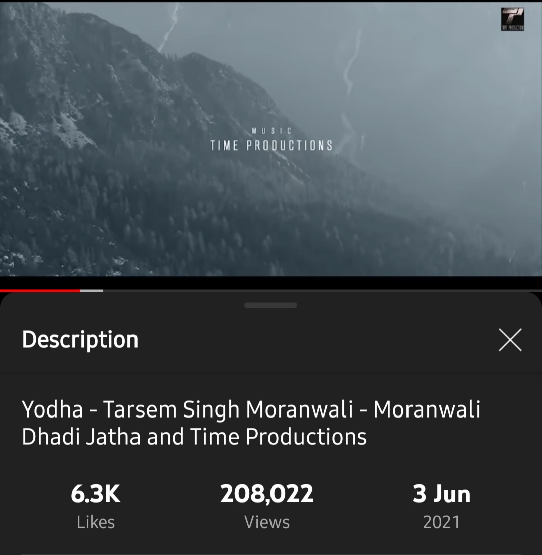 SharniWorldWide's tweet photo. Not bad for my first release on my youtube channel...thanks n pls keep supporting👑🙏👑 #YODHA
#TIMEPRODUCTIONS
https://t.co/SbmzP7hjia https://t.co/4i4qgRHSgv