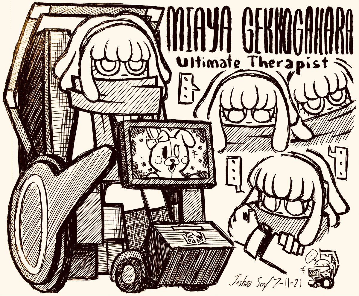 Miaya Gekkogahara Doodles
#danganronpa #miayagekkogahara 