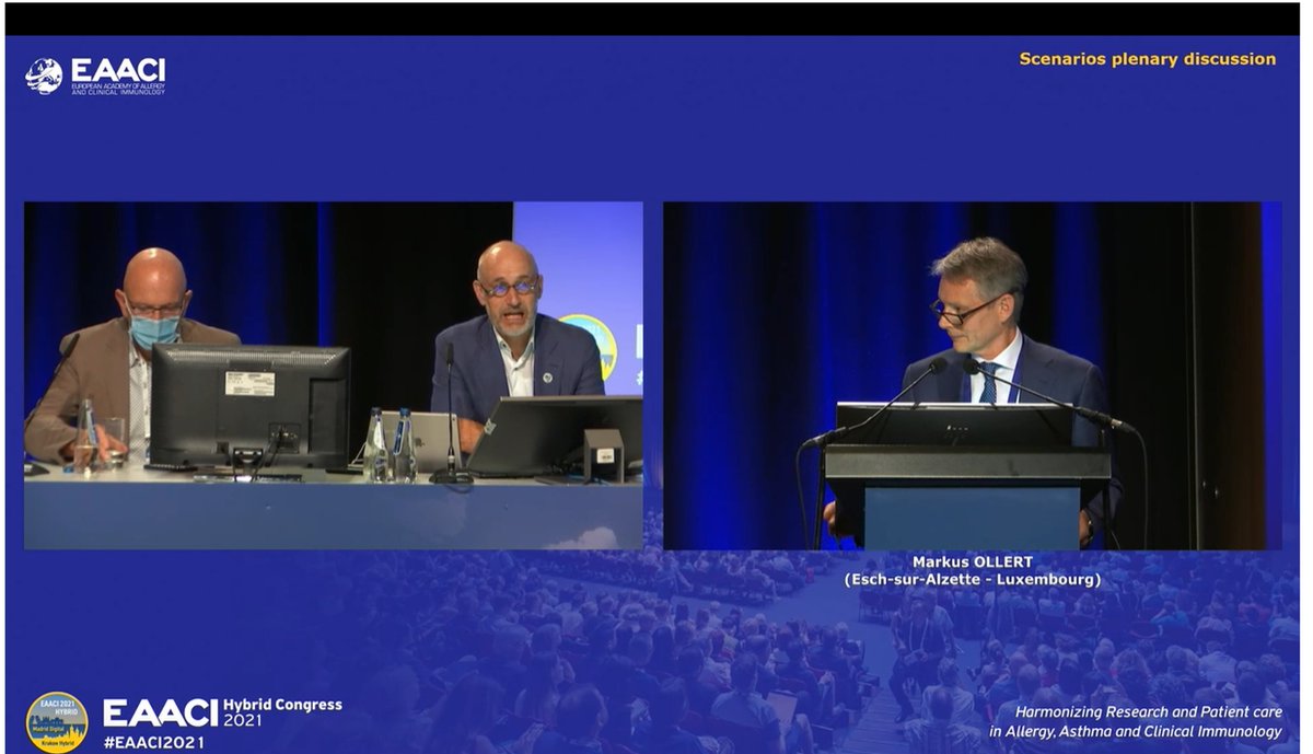 FlorinDanPopesc's tweet image. 📢#RightNow on Channel 4 #eaaci2021 #InteractiveWorkshop: 
➡️Implementing #MolecularAllergology and cellular testing in #allergy diagnostics with great organizers and speakers Edward Knol @efknol, Domingo Barber and Markus Ollert