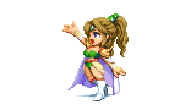 [SFC] ファイナルファンタジーIV ローザ
#SQUARE #ドット絵 #pixelart 