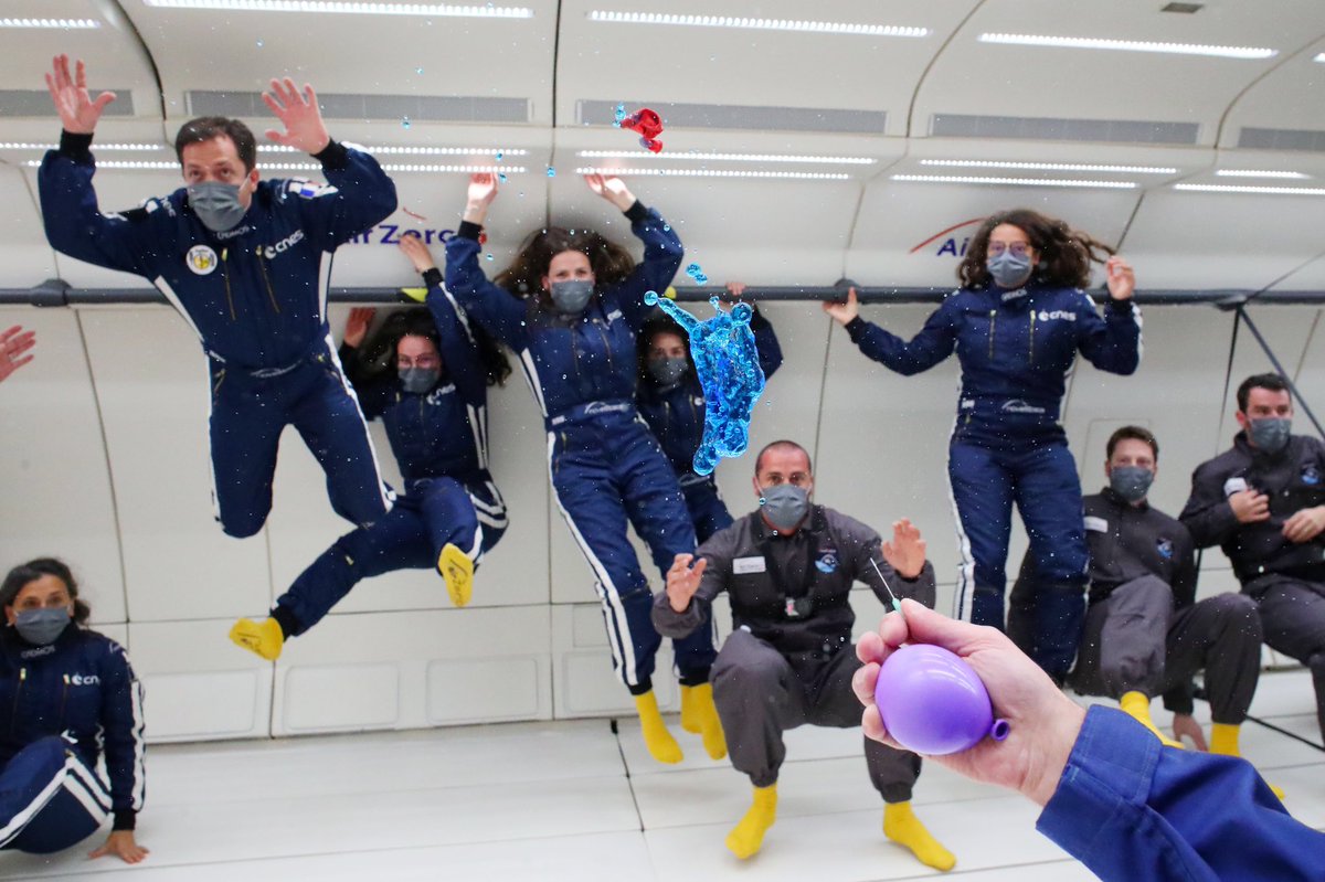 Une expérience unique rendue possible grâce au <a href="/CNES/">CNES</a> dans l’avion <a href="/AirZeroG/">Air ZeroG ✈️</a> 💫 une belle récompense après deux ans de travail sur le projet Eklosion 🌷