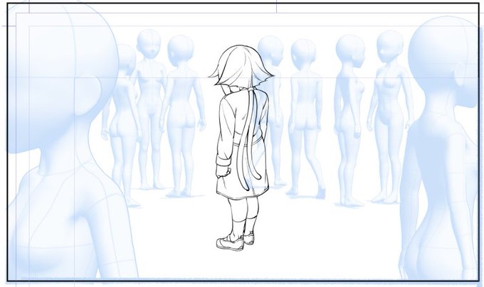 3Dデッサン人形…舐めてたわ……
超絶便利👍

それはそれとしてモブを描くのがダルいのは変わらないのですよ 