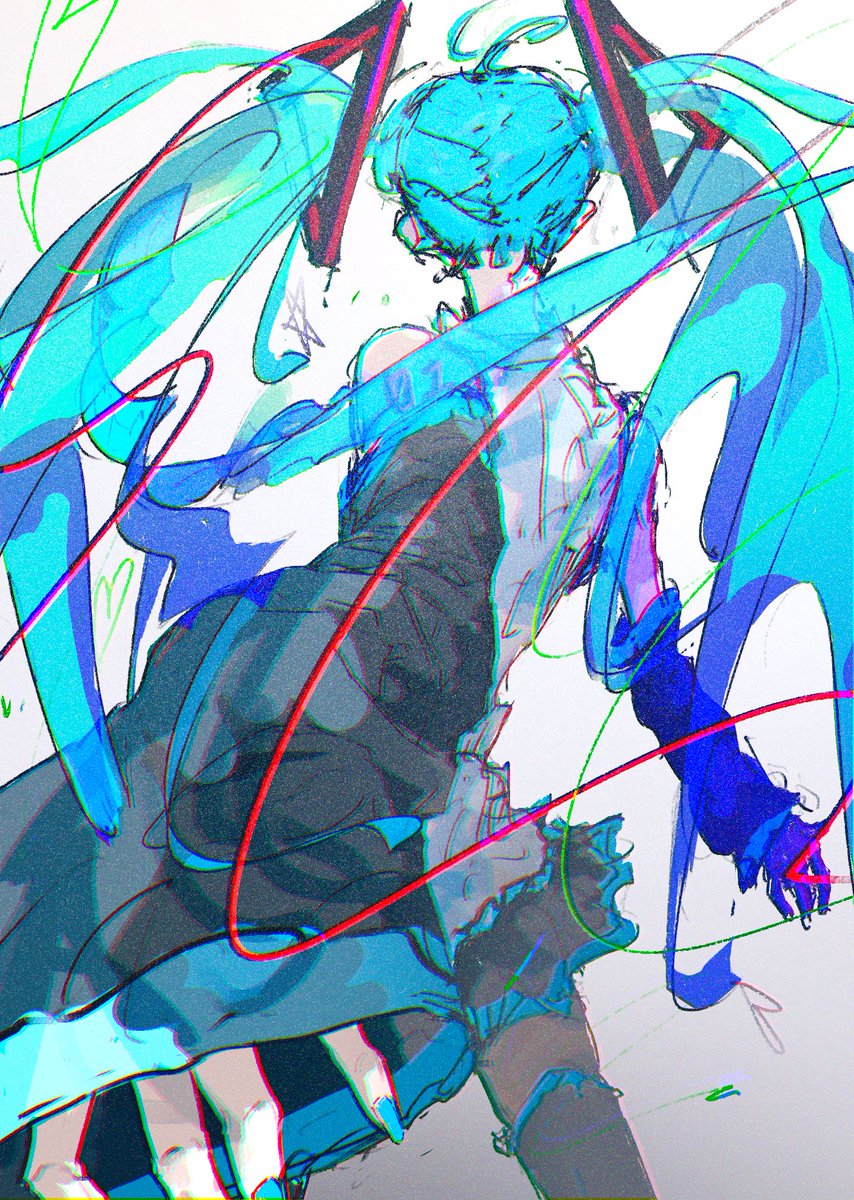 初音ミク「初音ミク 」|MA_turiのイラスト