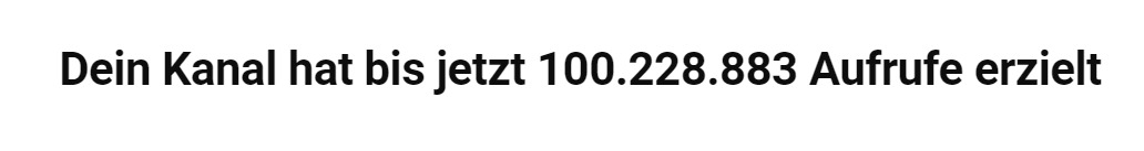 Unser kleiner @Youtube-Wetterkanal wächst und wächst...100 Millionen Aufrufe sind überschritten 🥳🥳🥳
youtube.com/user/wetternet