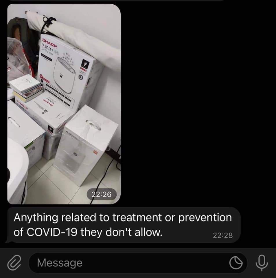 Junta prohibited all imports of Covid-19 medical aids from intl at airport n border trades to oppose the endless political unrest of pro-democracy ppl. That s another new version of military’s genocide against its own ppl.

#MyanmarNeedsO2
#July11Coup
#WhatsHappeningInMyanmar
