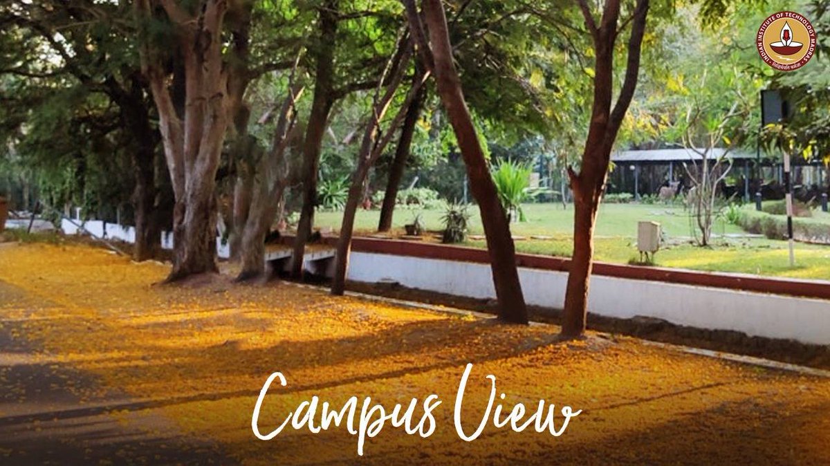 #WonderThatIsIITM
Although Chennai does not have a set autumn season, the brilliant hues of leaves from the trees inside the <a href="/iitmadras/">IIT Madras</a> campus brings positive vibes throughout the year &amp; covers the beautiful driveways.
Photo credits: Sonam Tantuvoy, Civil Engineering, #IITMadras