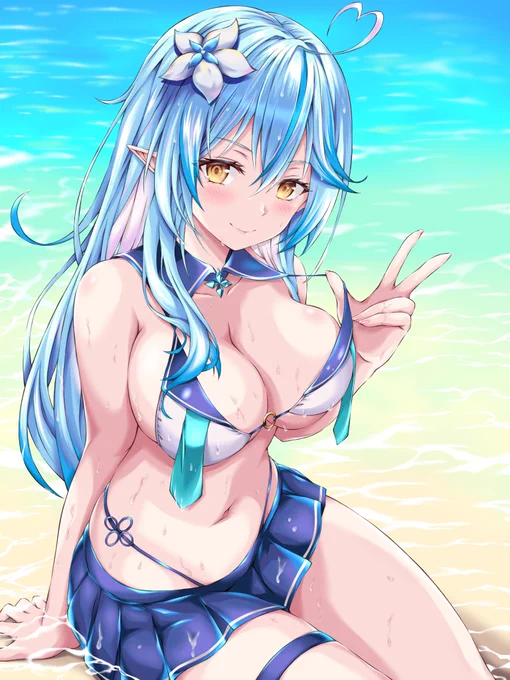 ラミィさんとの夏が始まる…。
#LamyArt 