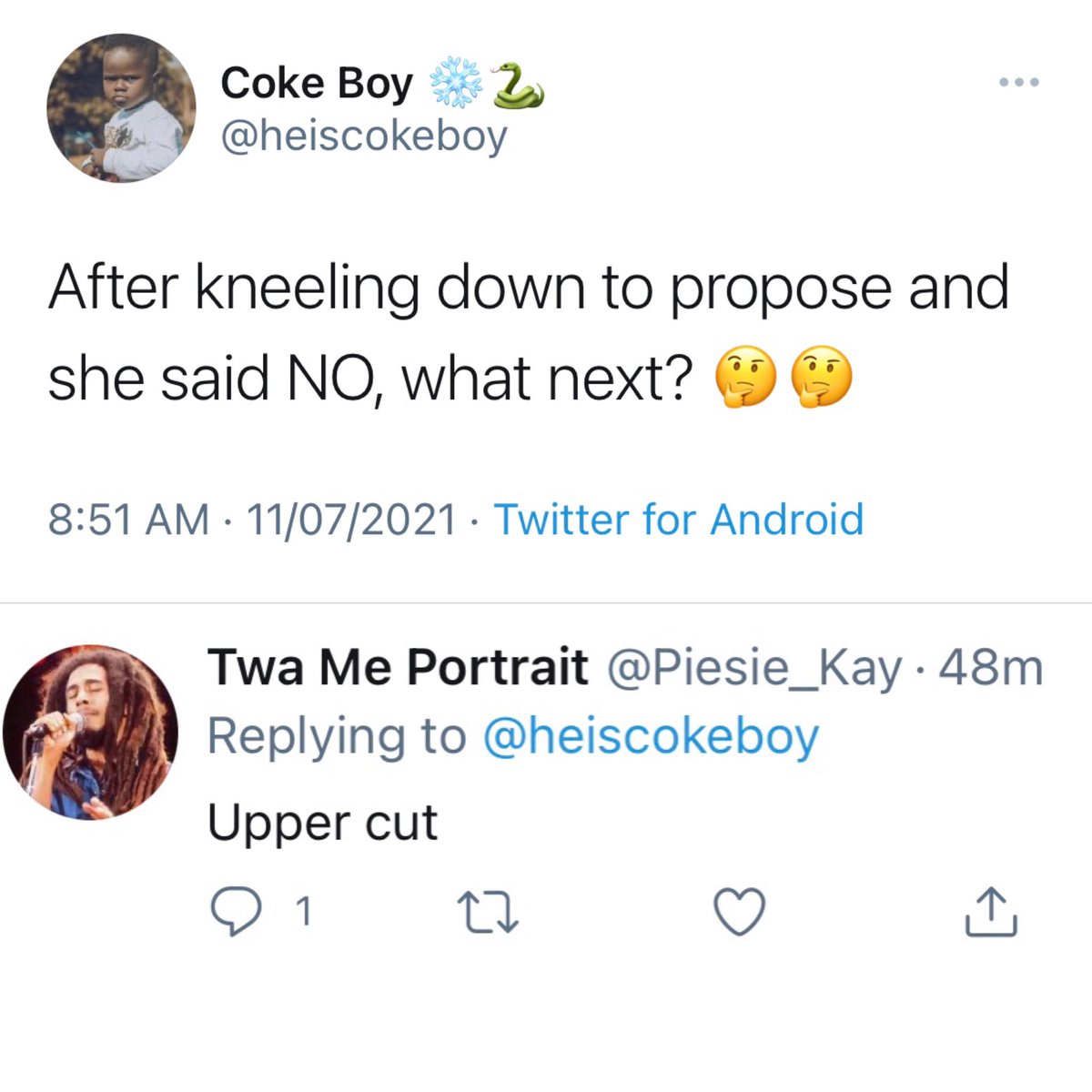 iamsantaclaus_'s tweet photo. That’s a wicked one der @Piesie_Kay 😂😂😂😂 https://t.co/RJP7OckKxJ