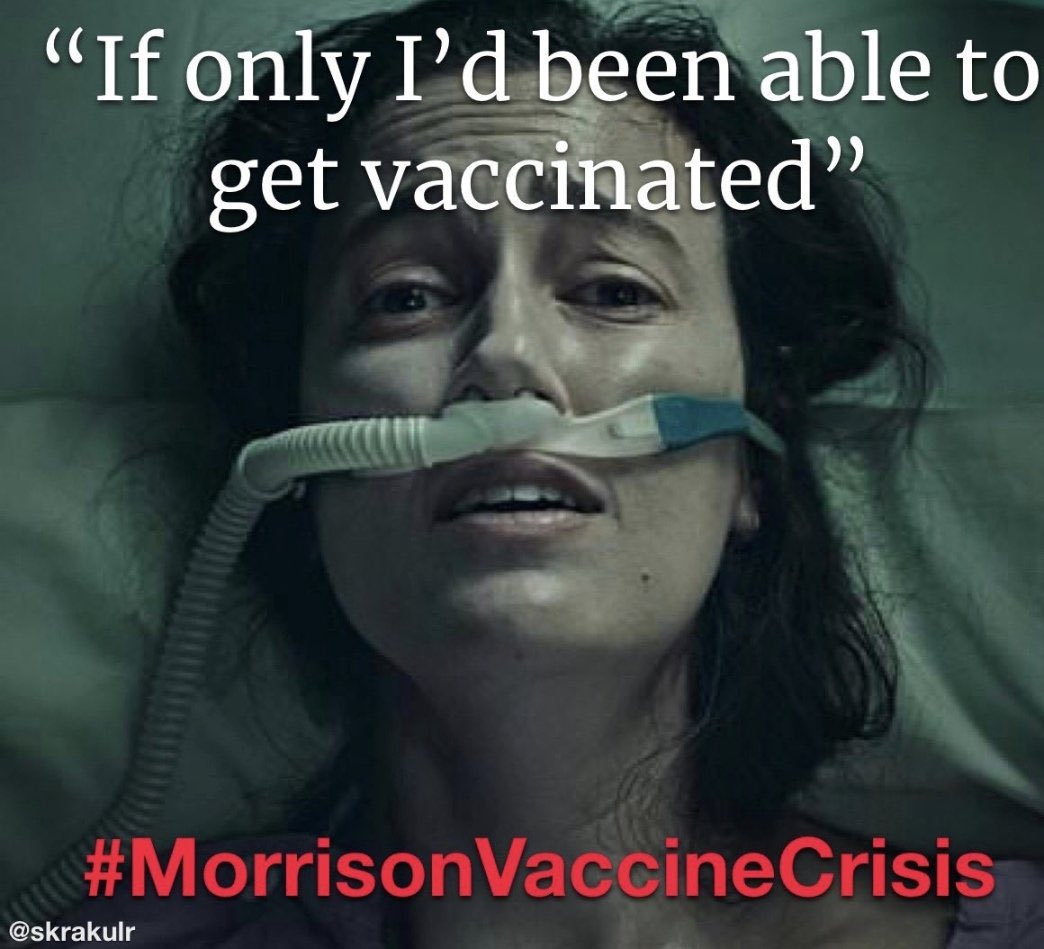 I’m sure the last thing @ScottMorrisonMP wants is for this meme to go viral. It would be such a shame if you were to RT it. Particularly if you helped trend #MorrisonVaccineCrisis Do your best folks.