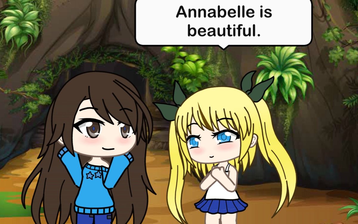 Evildeadfan102's tweet image. Cute Katibell chibi pics made in Gacha life.
#lumica #gachalife #katibell #katilovely #annabellelavish #lgbt #yuri #cute