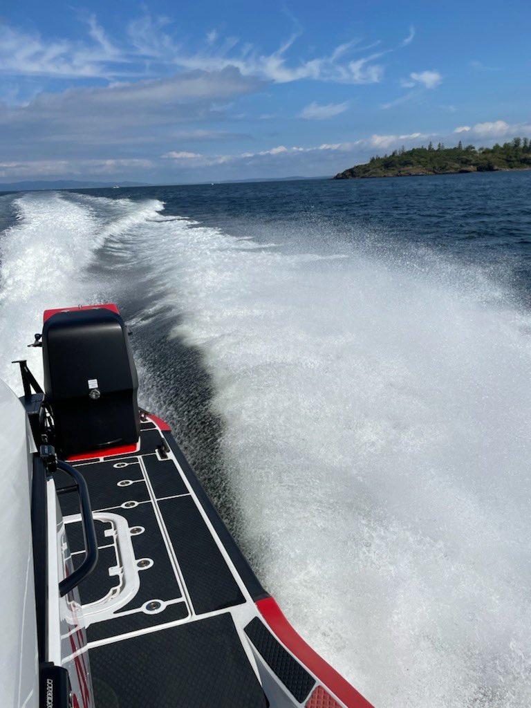 NSSR's tweet photo. @NSSR Første oppdrag i dag👍 slep av medlem🚤 #alleskalhjem #redningsselskapet #rs170 #prinsesseragnhild https://t.co/zRGYEJqZVe