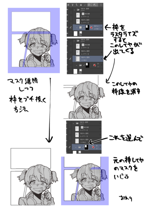 【自分用忘備録】賢者だから数か月後にうわあ前どうやったんだっけ～って白目向いてる自分を救いそうなやつ置いとく。枠ぶちブチ抜く方法 