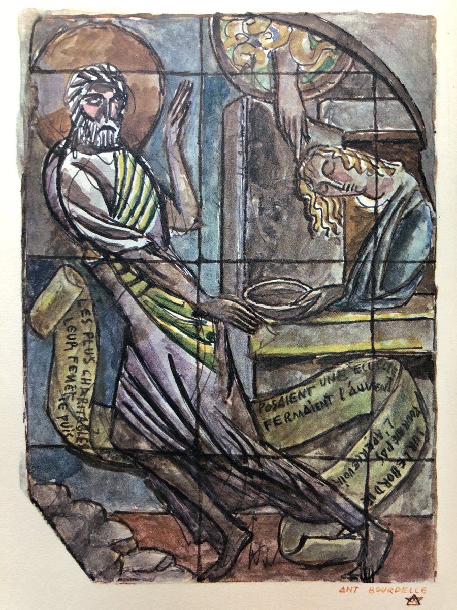 Antoine Bourdelle, sur « La Légende de St. Julien l'Hospitalier », Flaubert, 1924