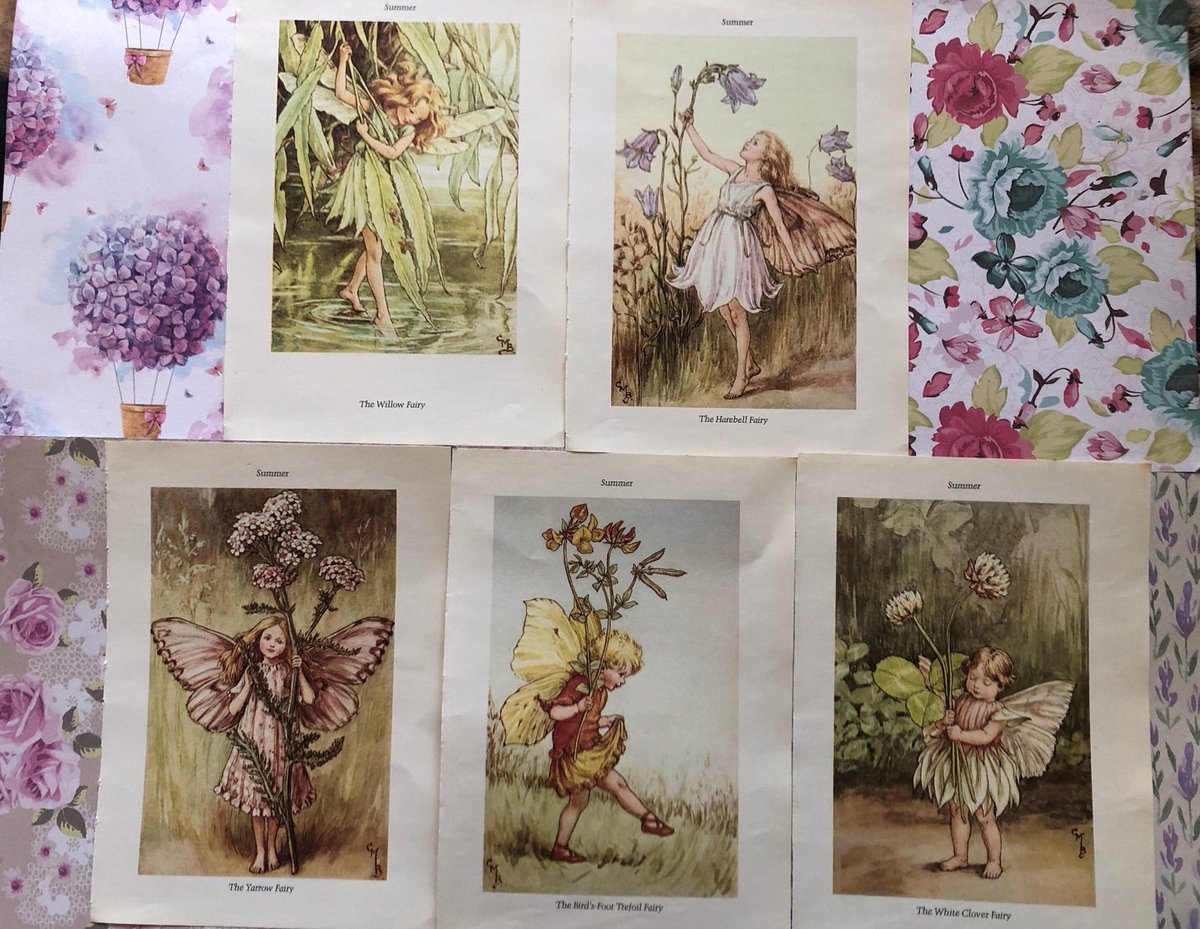 WatsonsVintage's tweet photo. NEW LISTING available now in my #etsyshop : Vintage From 1981 'Flower Fairies of the Summer' Paper Ephemera 5 Page Book Plate Pack #PrintForFraming #JunkJournalFillers #Scrapbooking https://t.co/PH3GR3LjJv #FlowerFairies #Vintage1981BookPlates #SummerFairies #PaperEphemera https://t.co/CSYCNVP8XS