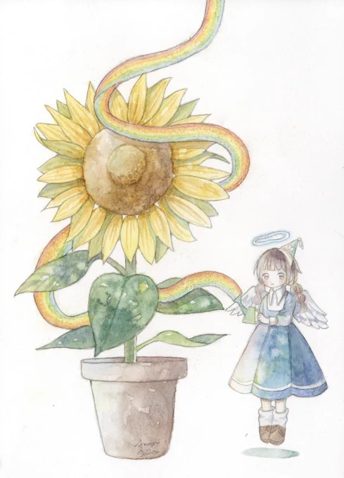 かわいいものを描くのが好きです☁️
RT中心に♡もまわります

 #夏の創作クラスタフォロー祭り
 #絵描きさんと繋がりたい 